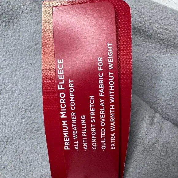 New Balance Quilted Micro Fleece Womens size L Outdoors Hiking Gorpcore Spring - Picture 5 of 5